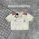 Cropped Flamengo Bege Feminina 2025/26