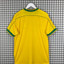 Camisa de Time Seleção Brasileira Amarela Retrô
