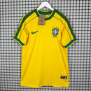 Camisa de Time Seleção Brasileira Amarela Retrô