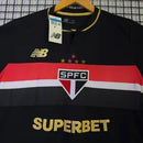 Camisa de Time São Paulo Preta Nova 2025/26