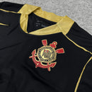 Camisa de Time Corinthians Preta c/ Dourado